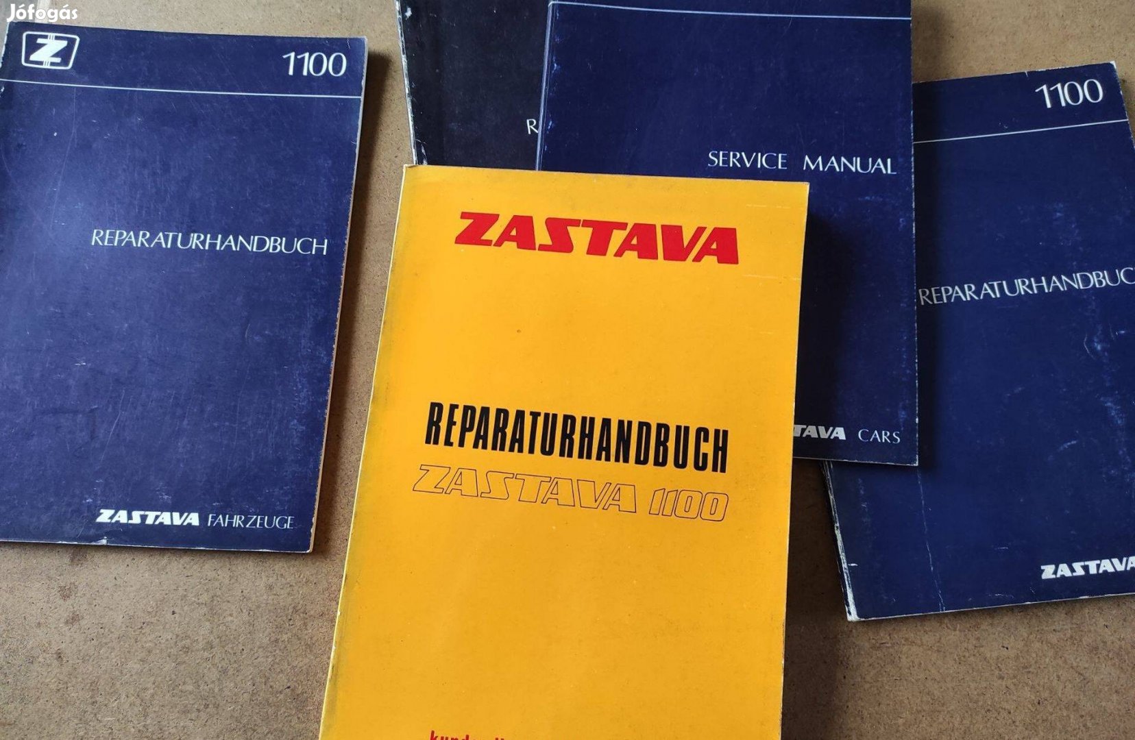 Zastava 1100, Yugo 45, javítási karbantartási könyv