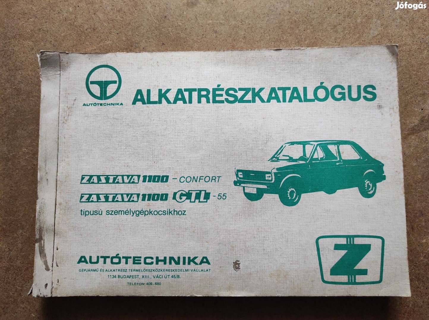 Zastava 1100 és GTL-55 alkatrészkatalógus