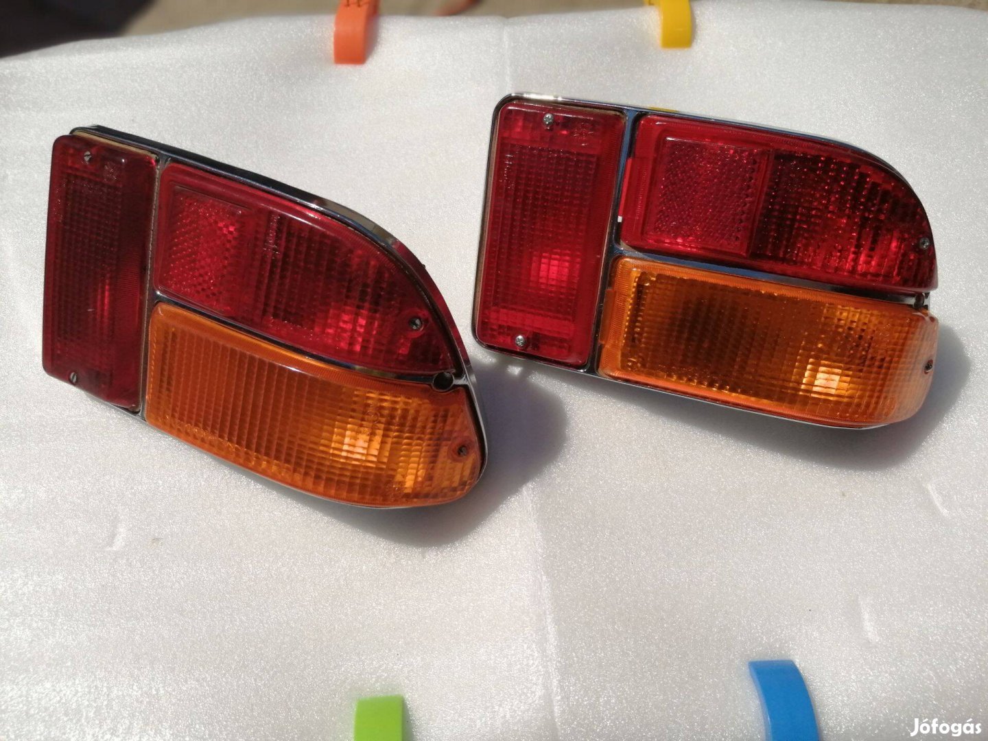 Zastava gtl 55 zastava 101 yugo hátsó komplett króm jobb oldali lámpa