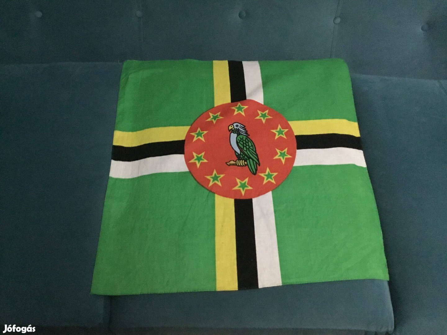 Zászló Dominikai Köztársaság, szurkolói textil