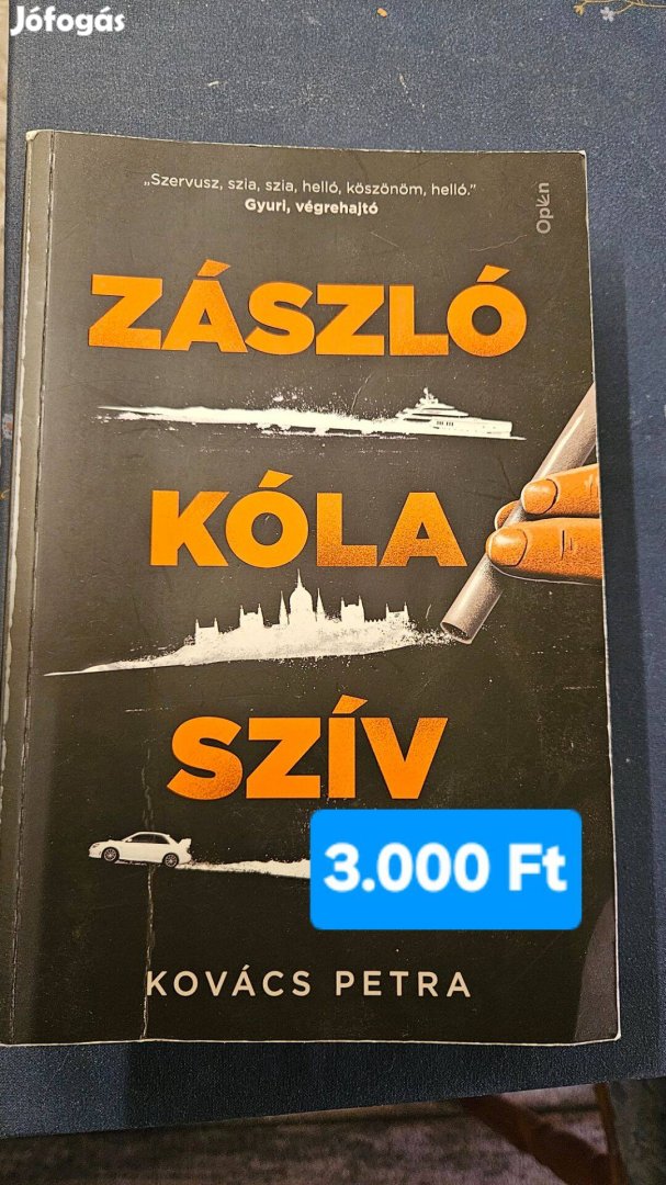 Zászló,kóla,szív könyv