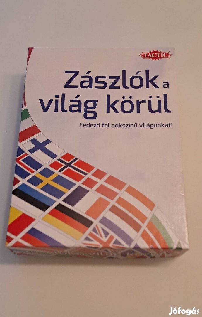 Zászlók a világ körül társasjáték új
