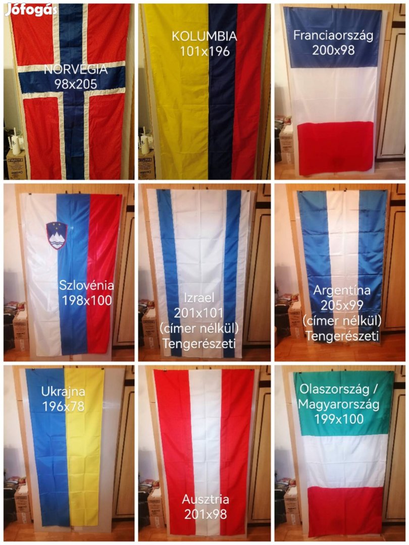 Zászlók az összes kontinensről 