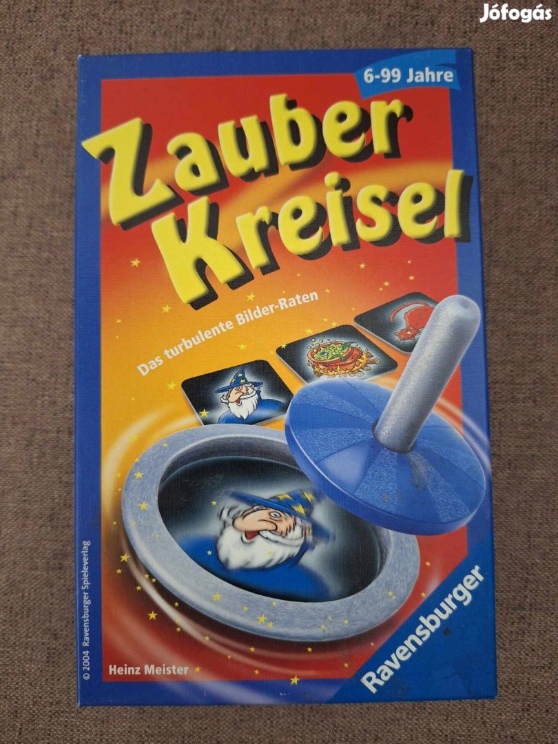 Zauber Kreisel-Varázspörgettyű társasjáték