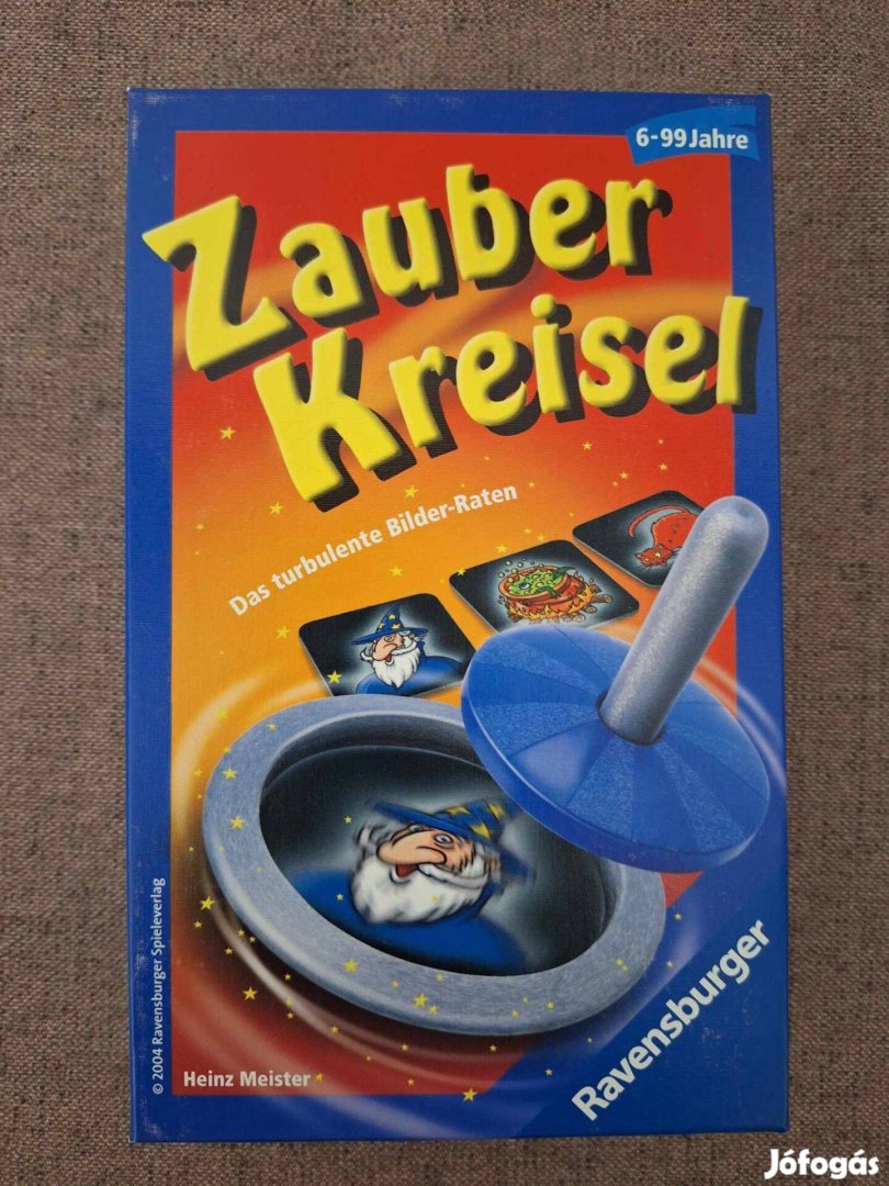 Zauber Kreisel-Varázspörgettyű utazó társasjáték