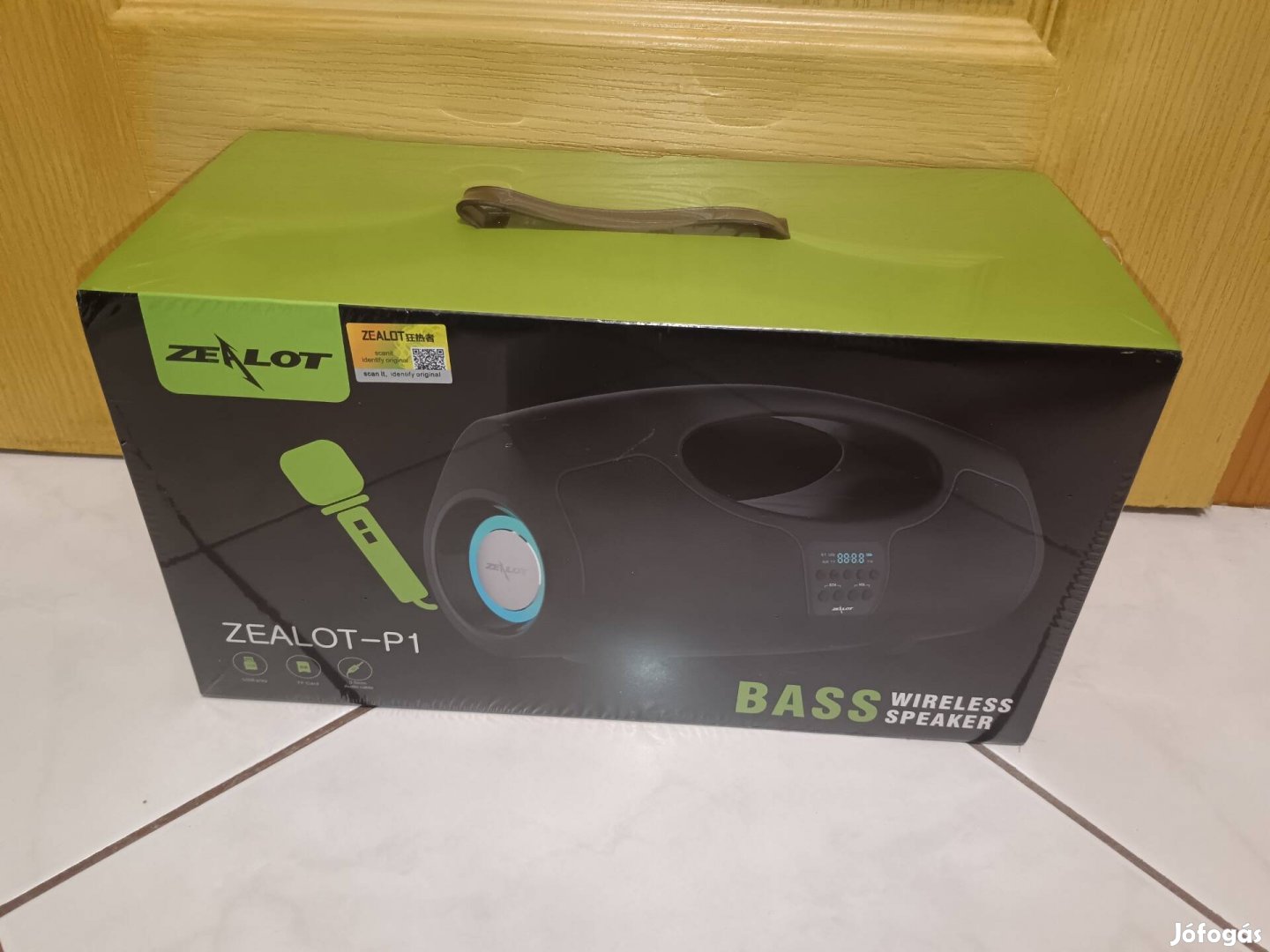 Zealot P1 40W bluetooth vezeték nélküli hangszóró, mikrofonnal új