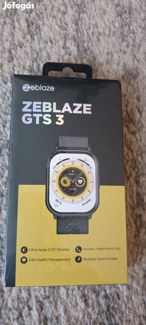 Zeblaze GTS 3 okosóra bontatlan