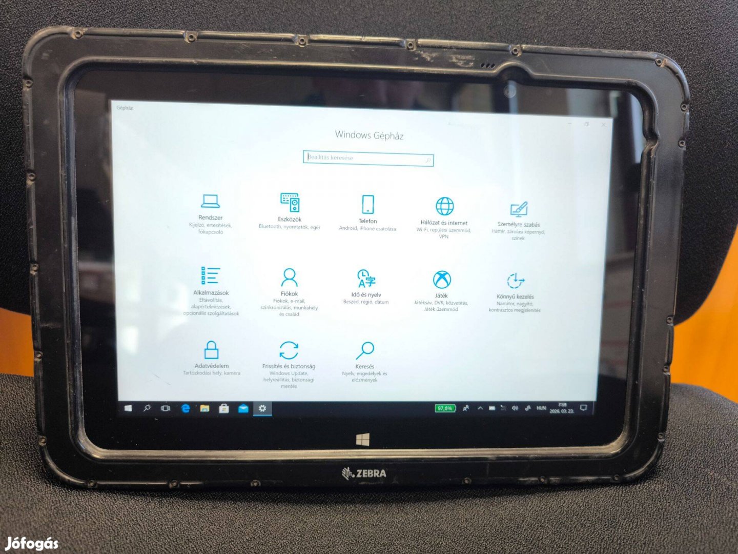 Zebra ET55 ipari tablet eladó!