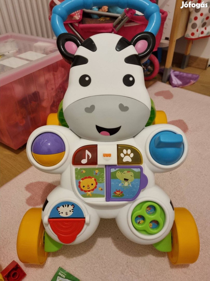 Zebra járássegítő Fisher Price