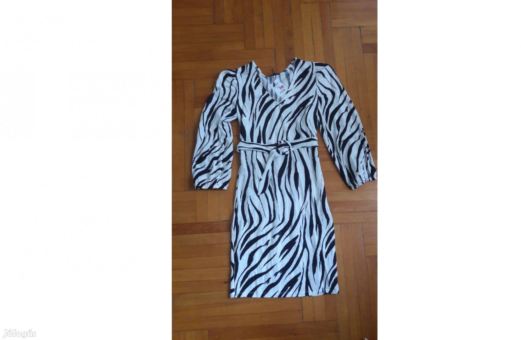 Zebra mintás Sinsay ruha (S) Új!