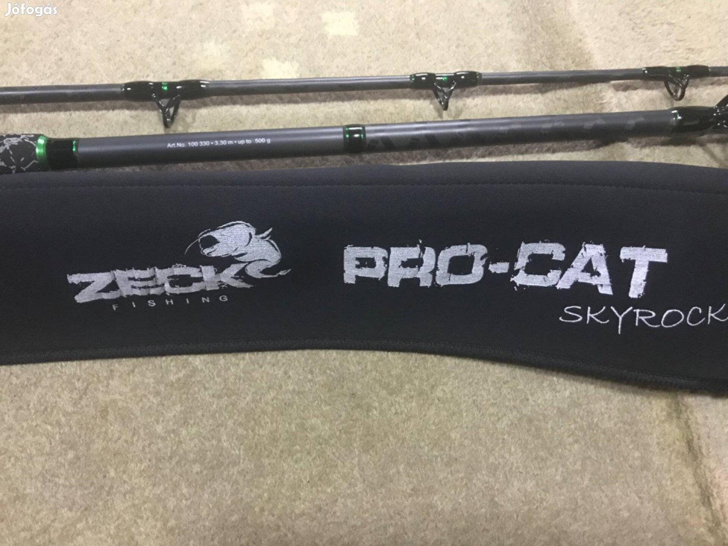 Zeck Fishing Pro-Cat Skyrock 330 cm 500gr harcsázó bot