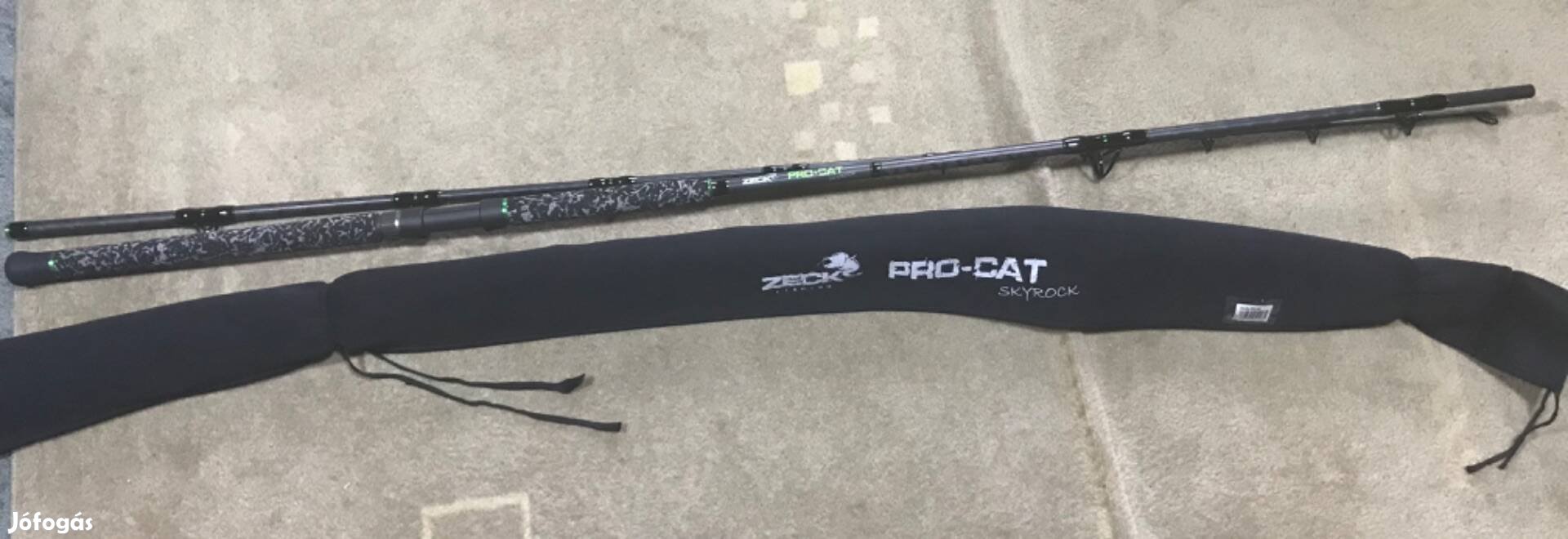 Zeck Fishing Pro-Cat Skyrock 330 cm 500gr harcsázó bot