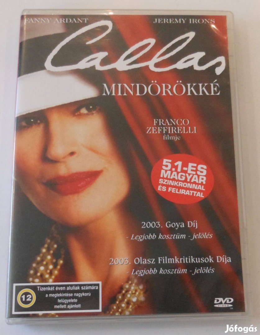 Zeffirelli: Mindörökké Callas DVD