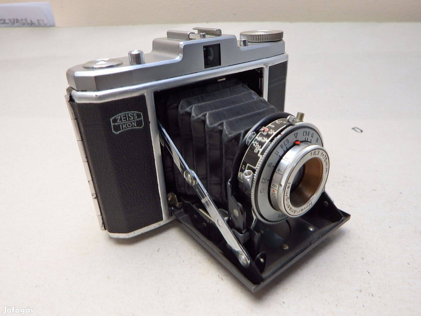 Zeiss Ikon Nettar Harmonikás Régi Fényképezőgép Retro Szép Állapotban