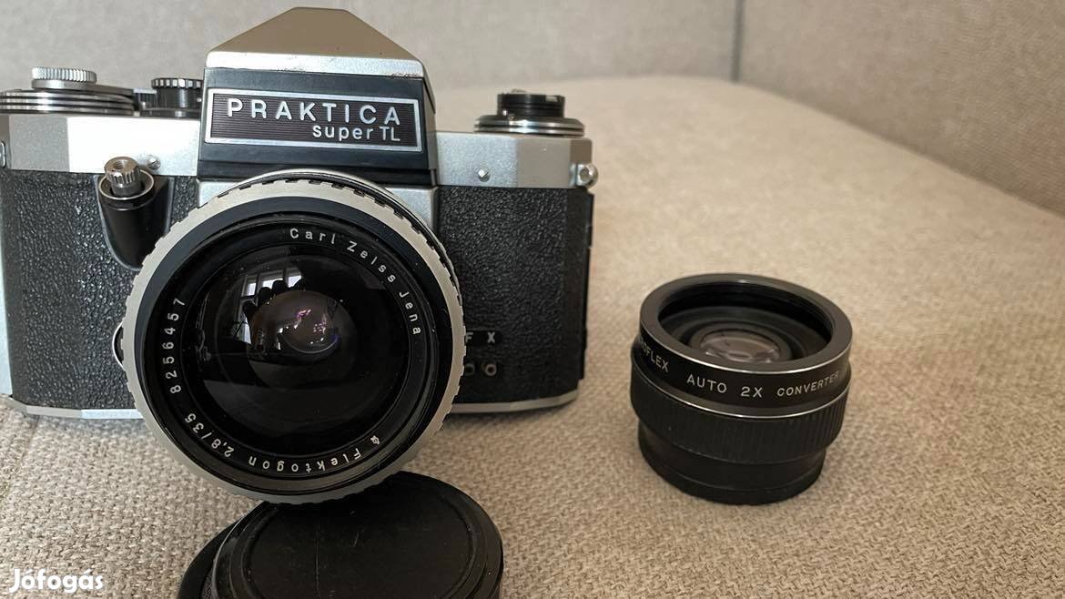 Zeiss Jéna Flektogon 2,8/35, Praktica super TL, Beroflex auto 2x