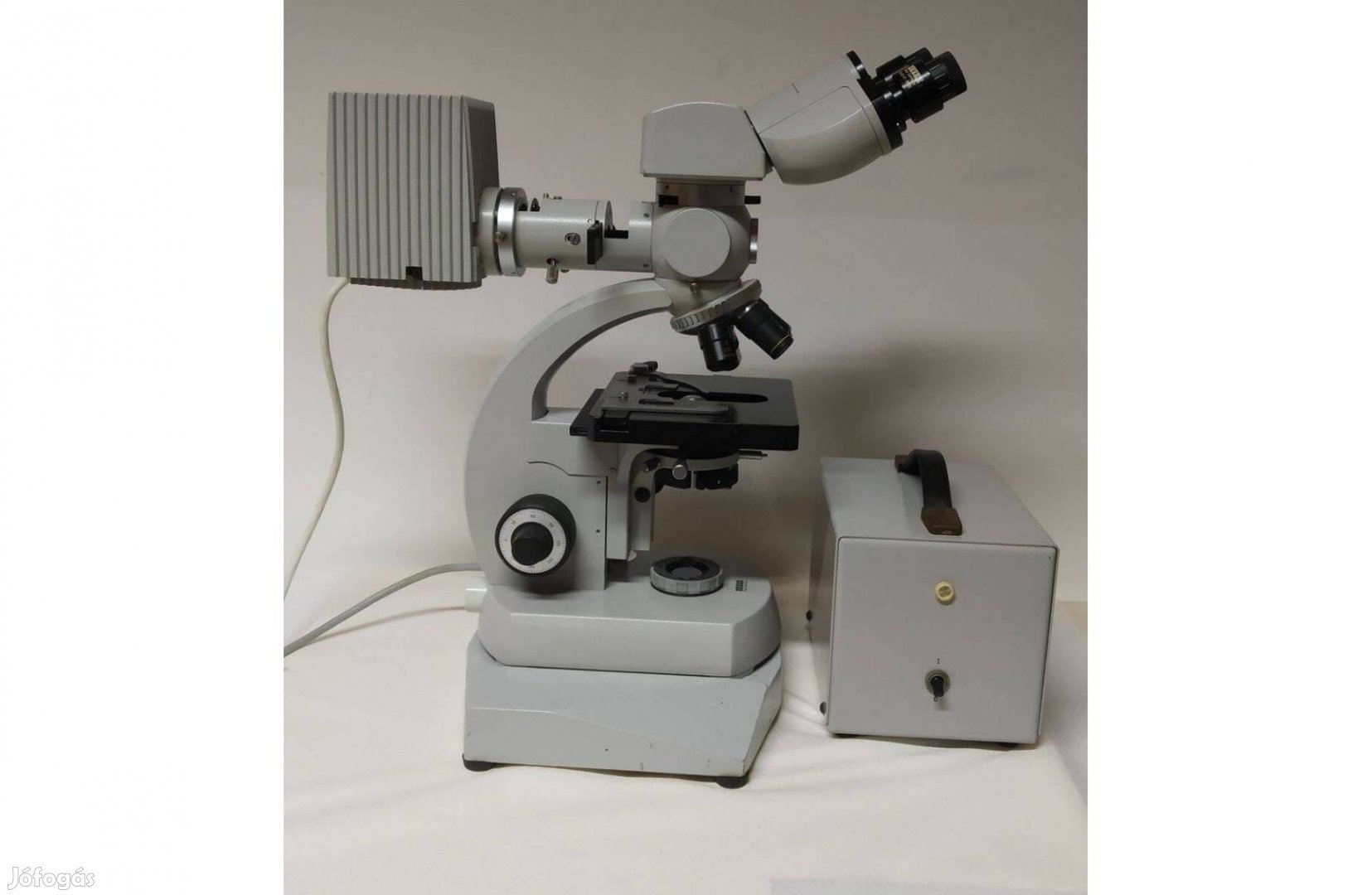 Zeiss West Standard Fluoreszcens mikroszkóp 4 objektívvel