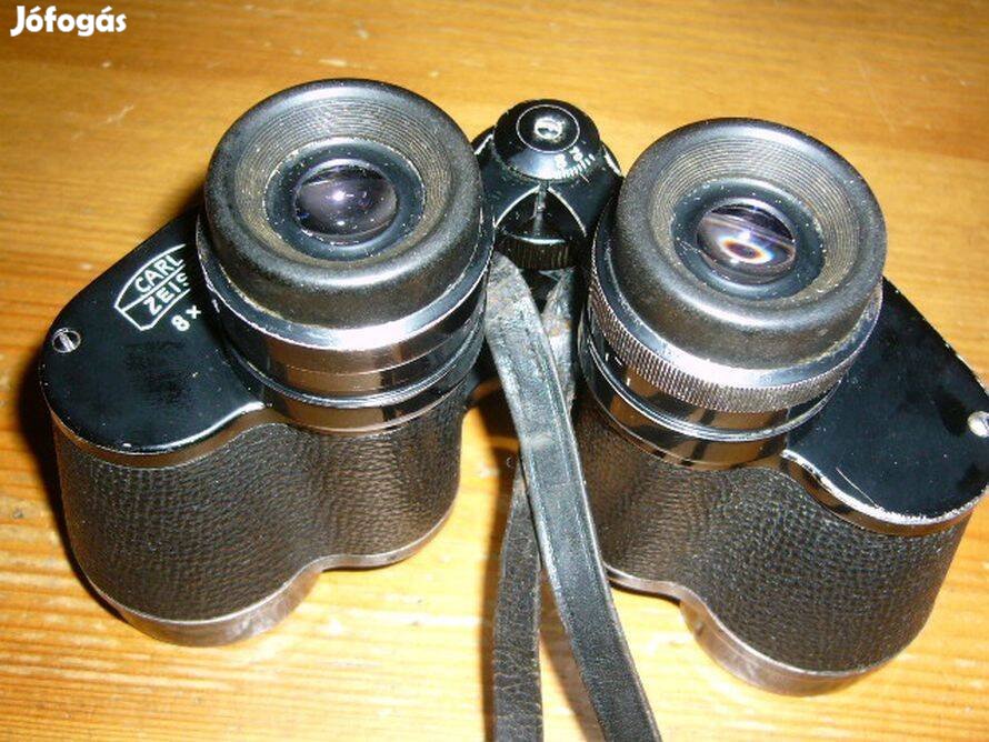 Zeiss, régi, távcső, Zeiss távcső, kicsi, Zeiss S, 6 x 30 ,