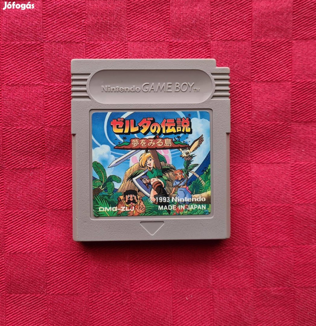 Zelda Nintendo Game Boy gameboy mario eredeti japán nyelvű