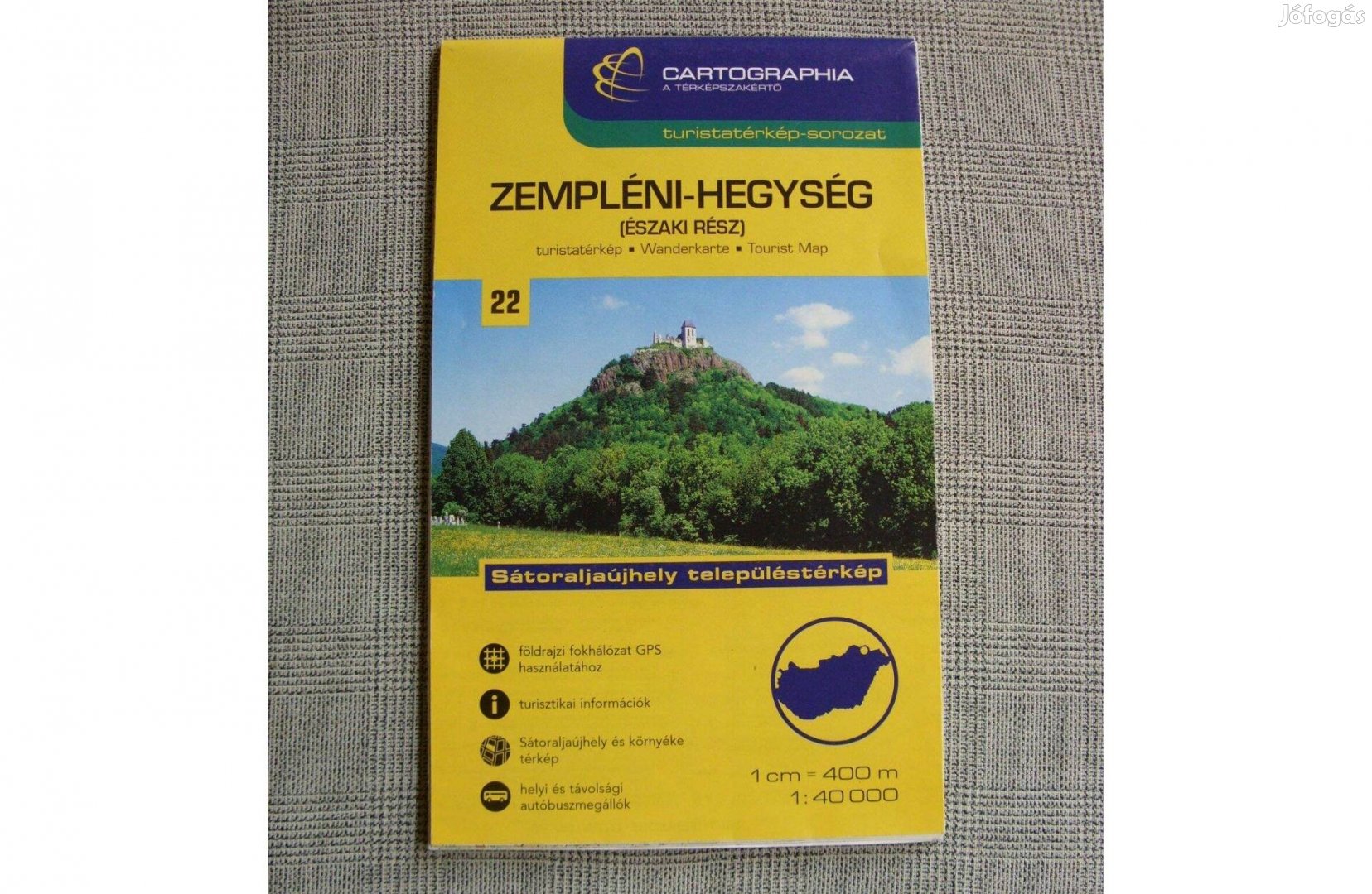 Zempléni-hegység északi rész turistatérkép 2006