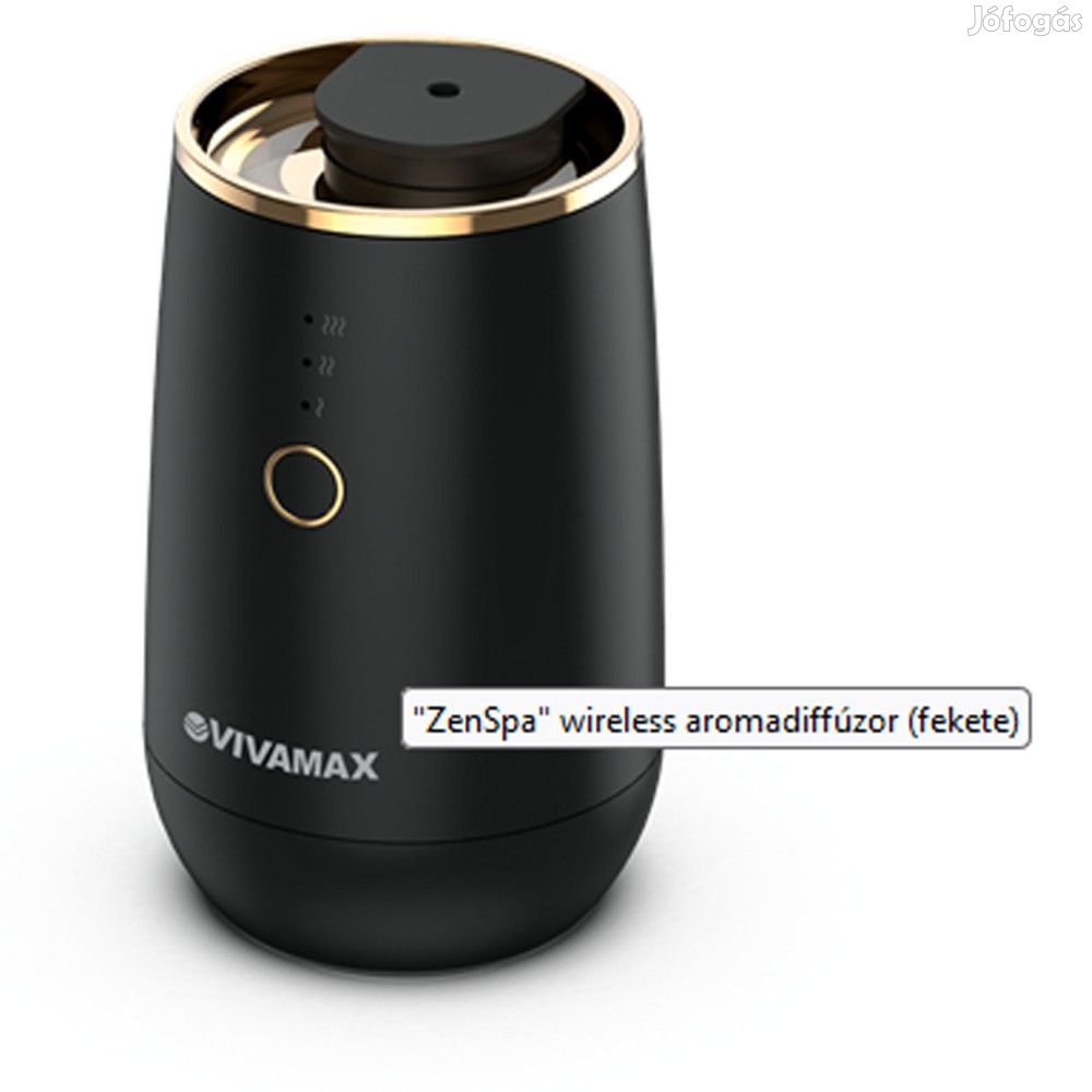 ZenSpa wireless aromadiffúzor fekete