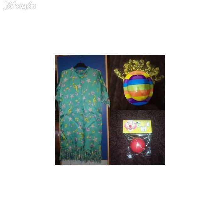 Zenebohóc - hangjegyes jelmez szett kiegészítőkkel!