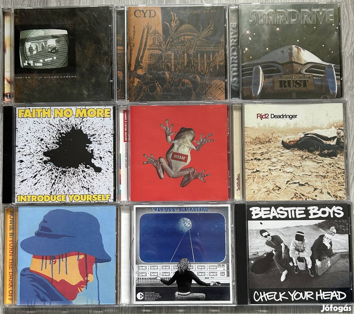 Zenei CD-k többféle 2