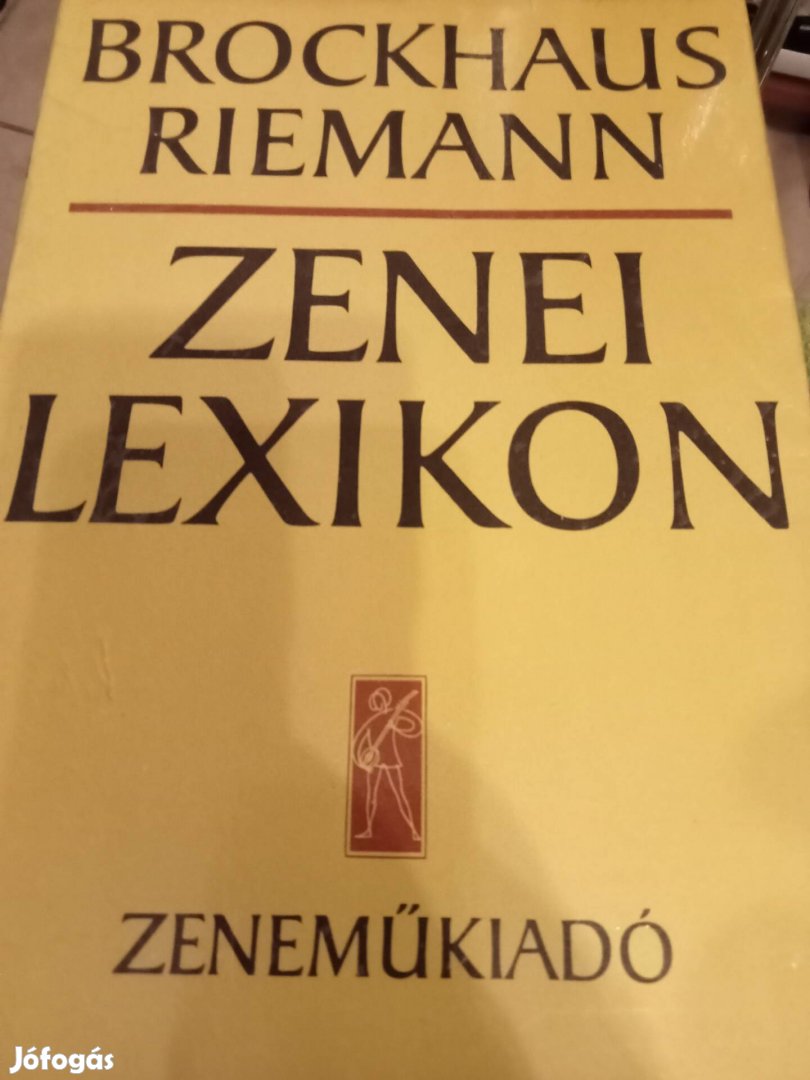 Zenei Lexikon 1-2-kötettek Zenemükiadó 