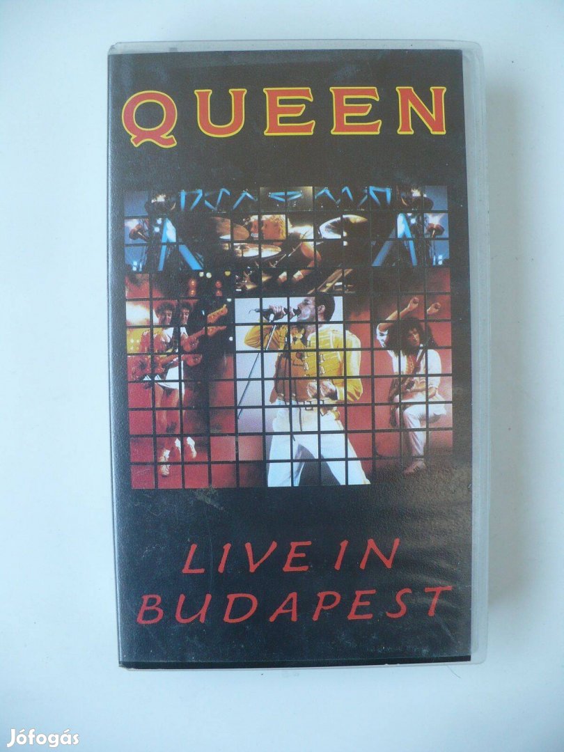 Zenei VHS: Queen - Live in Budapest (1987)