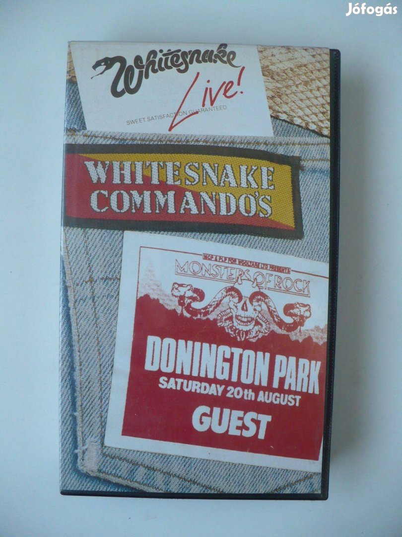 Zenei VHS: Whitesnake - Live in Donnington Park Festival (1983)