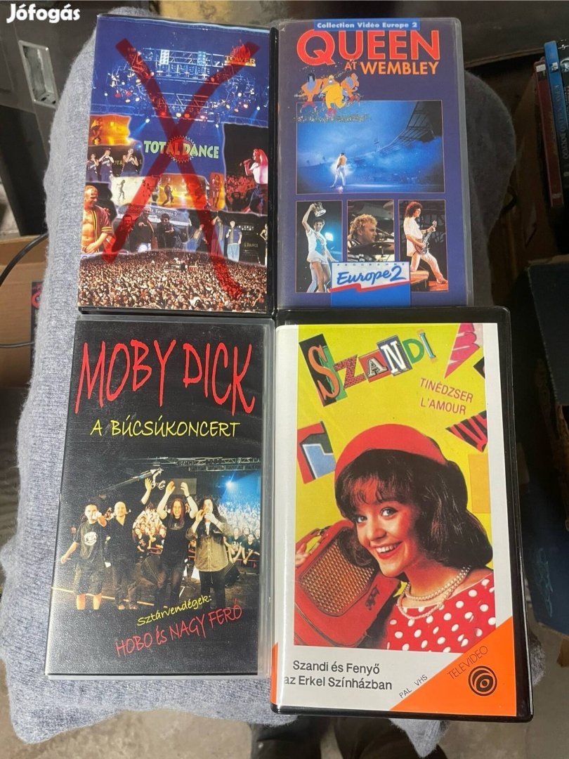 Zenei VHS kazetták