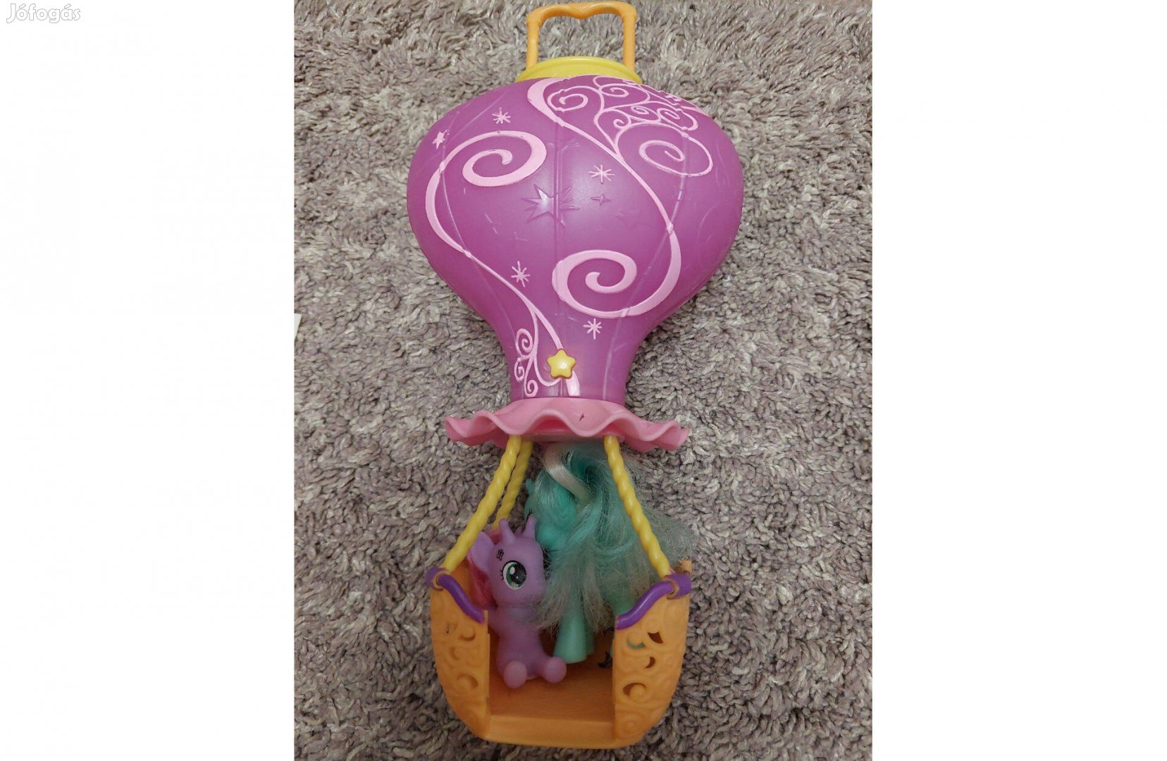 Zenélő léghajó, világító léggömb Hasbro My little pony