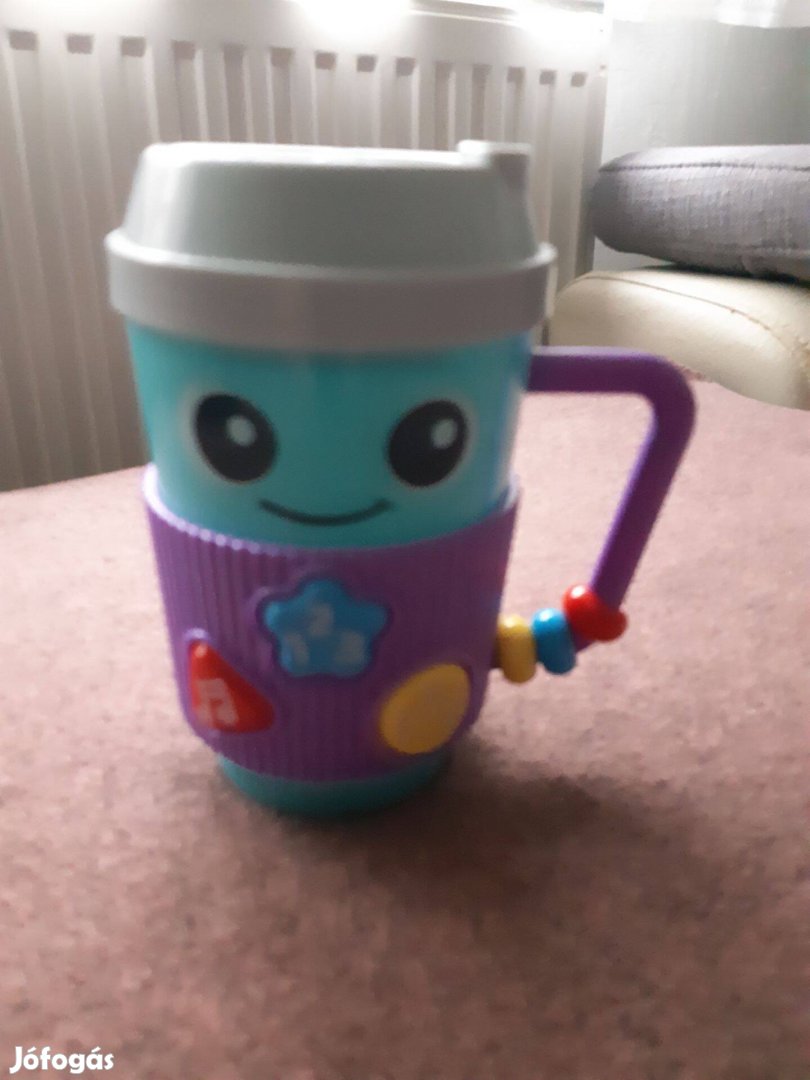 Zenélő vilagitó bögre jaték