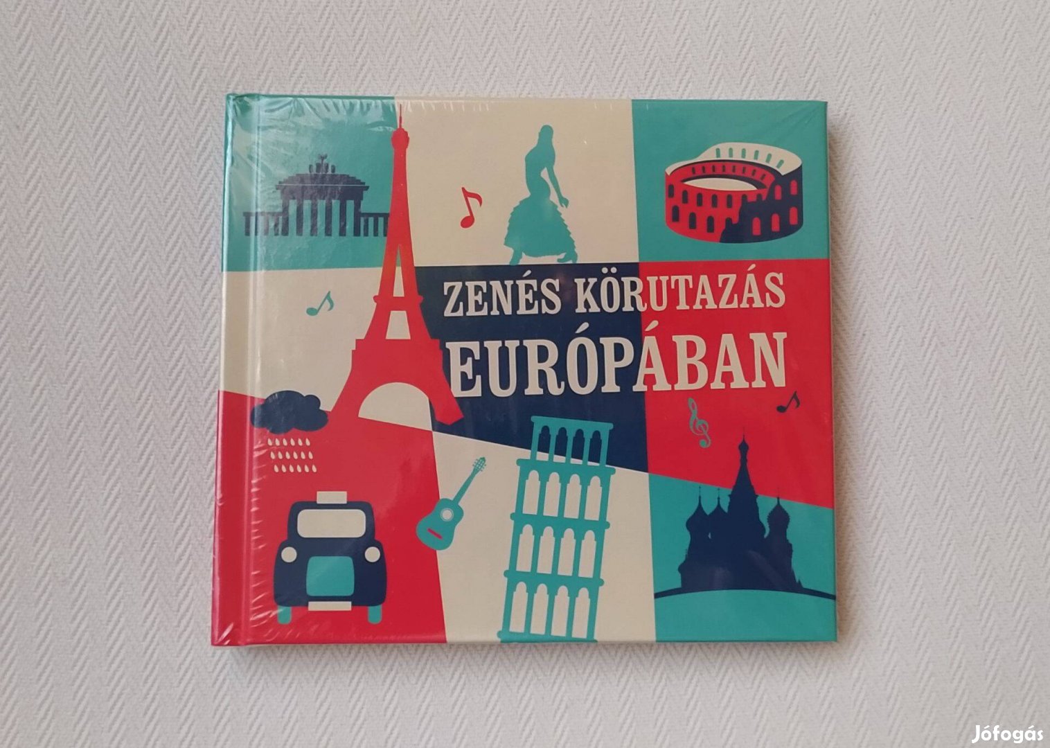 Zenés körutazás Európában c.mediakönyv 3 CD-vel