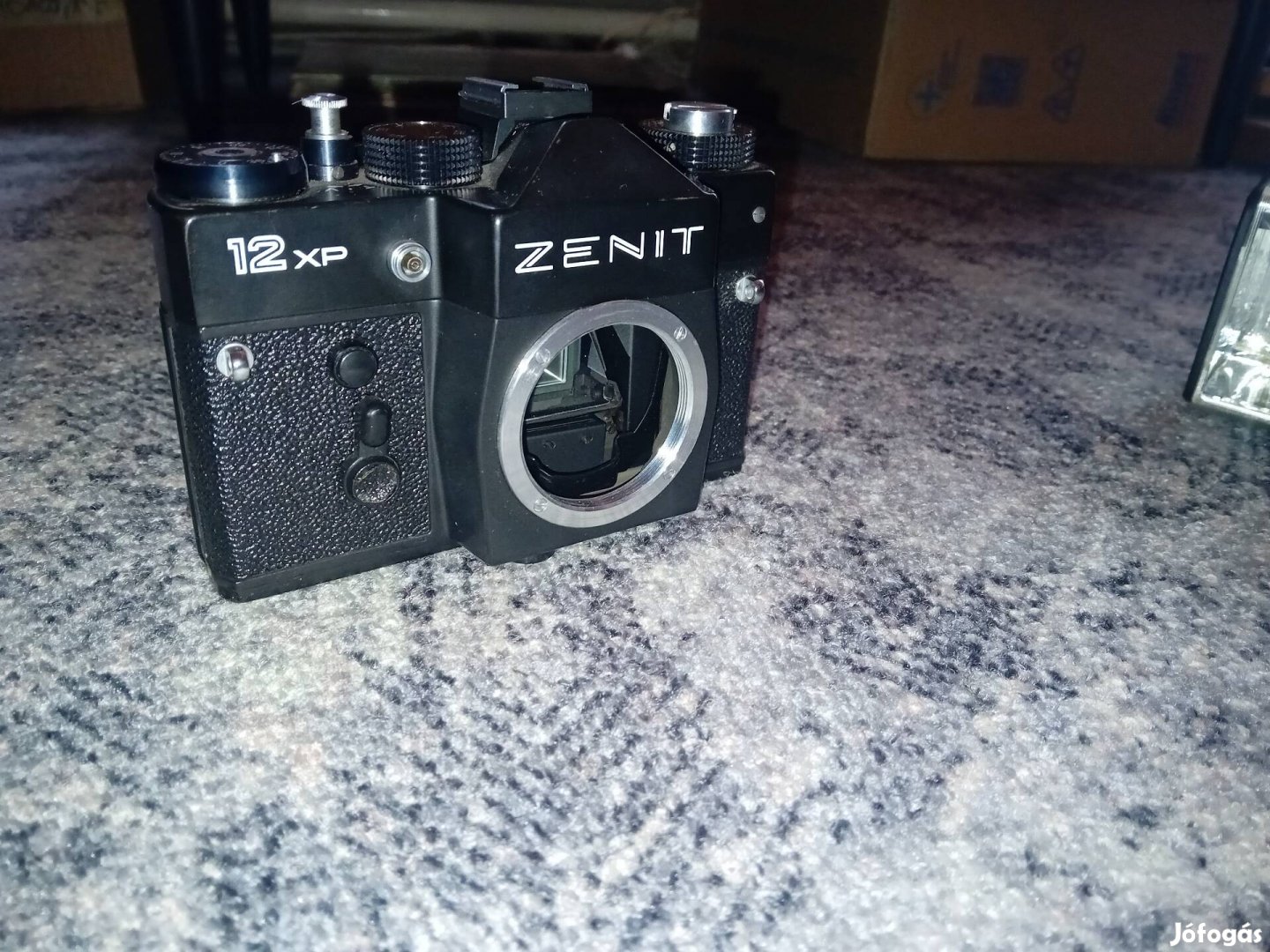 Zenit 12XP fényképezőgép analóg filmes.
