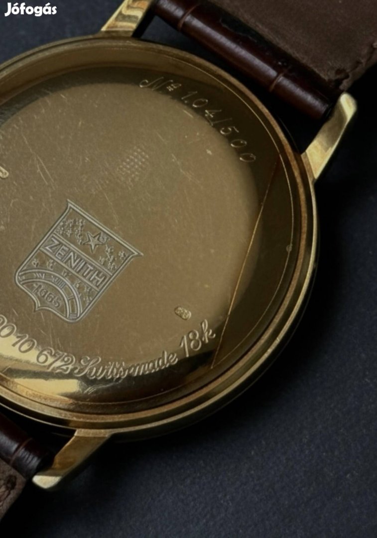 Zenith Elite GMT 18k Arany Limited 104500