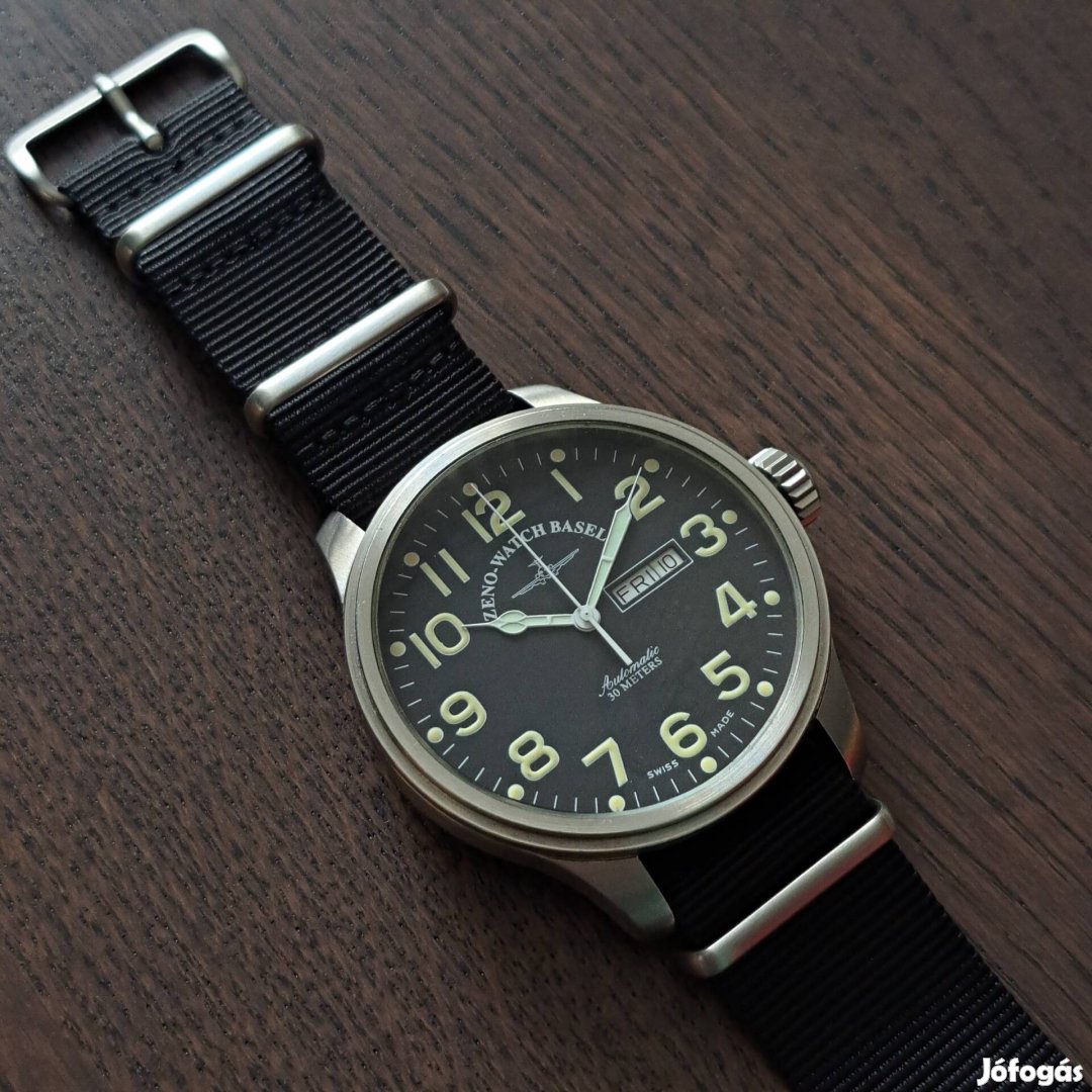 Zeno Watch Basel Oversized Pilot Day Date