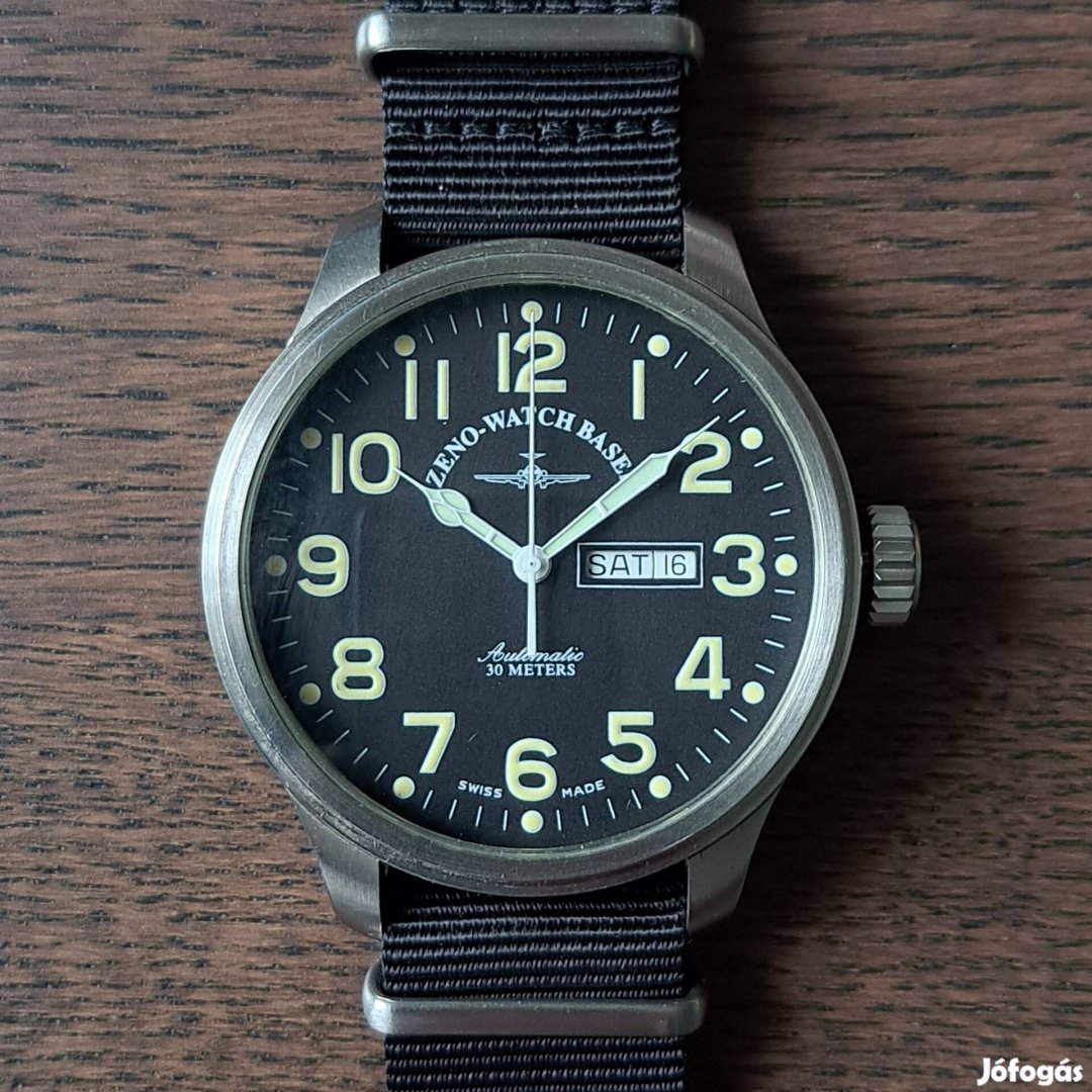 Zeno Watch Basel karóra nagy pilótaóra