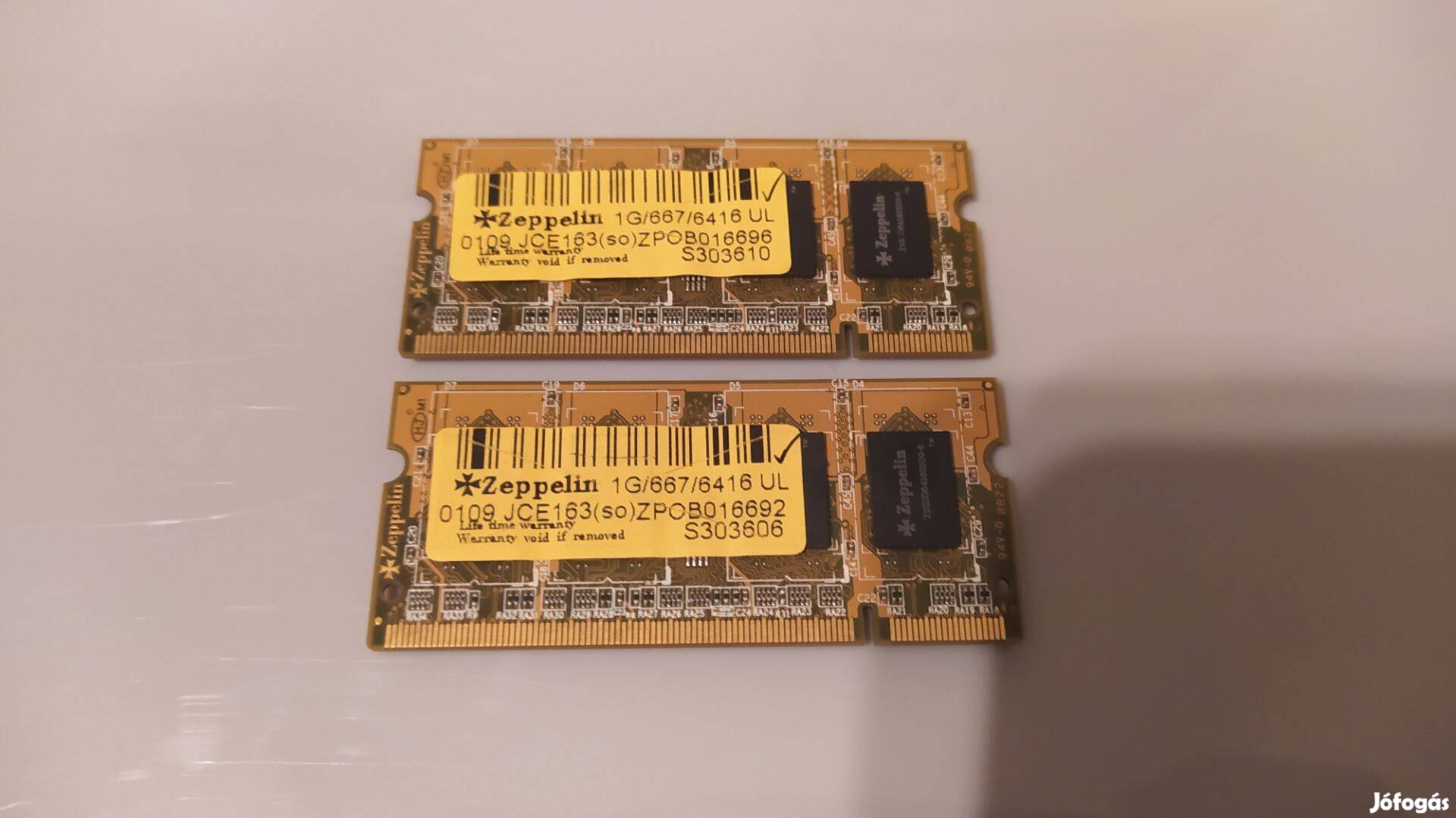 Zeppelin 2x1GB DDR2 667MHz RAM