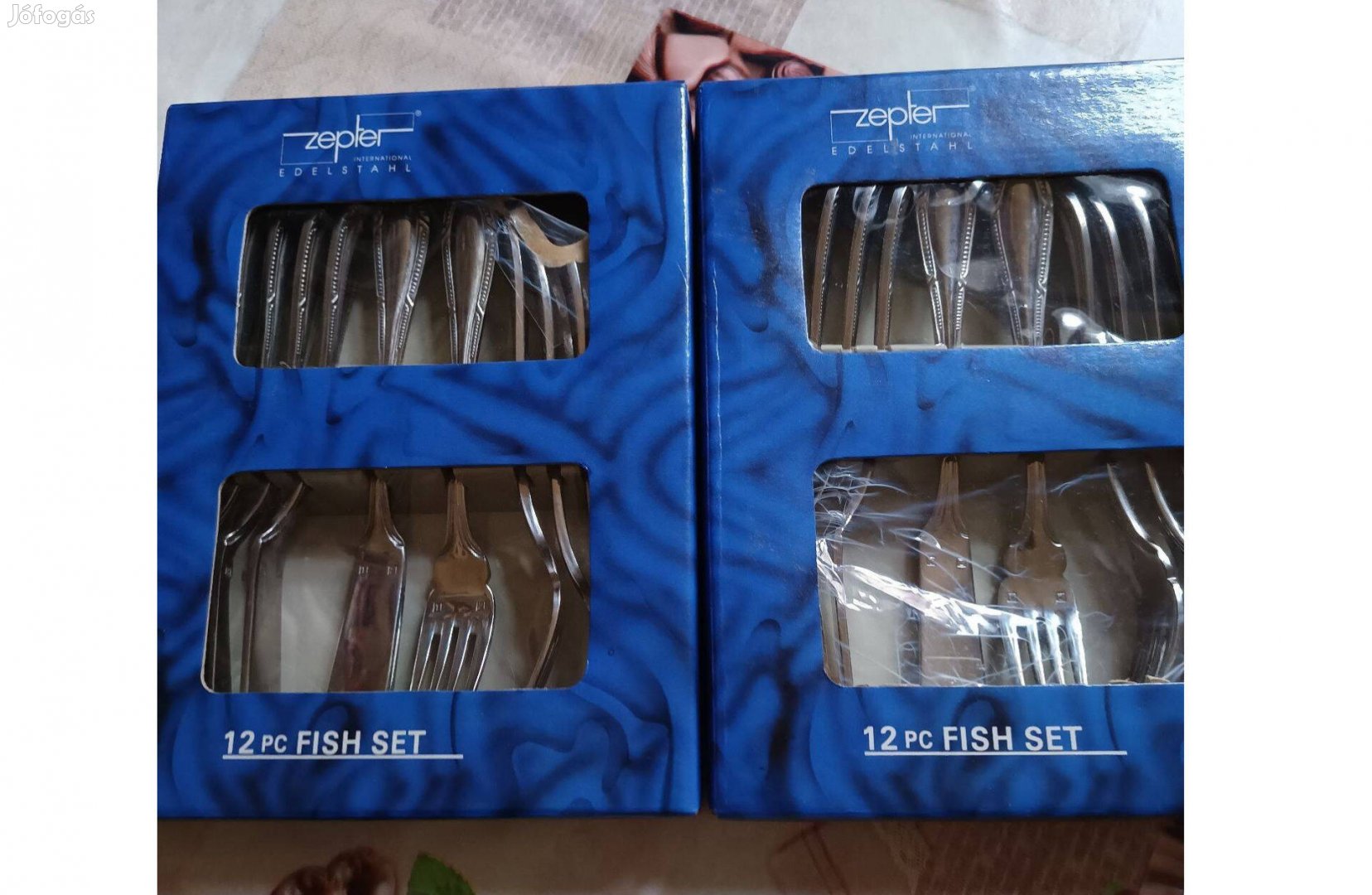 Zepter 12 személyes halas evőeszközkészlet eladó