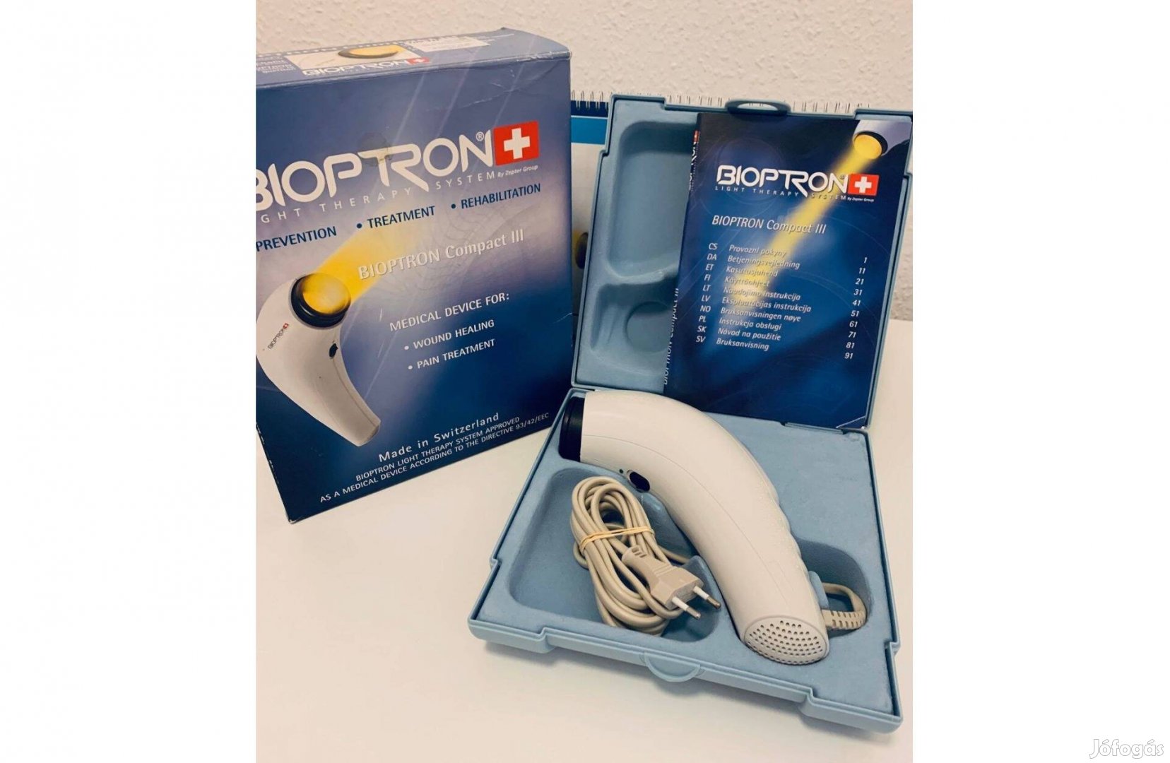 Zepter Bioptron Compact Kézi Lámpa Garancia 4 Év számla