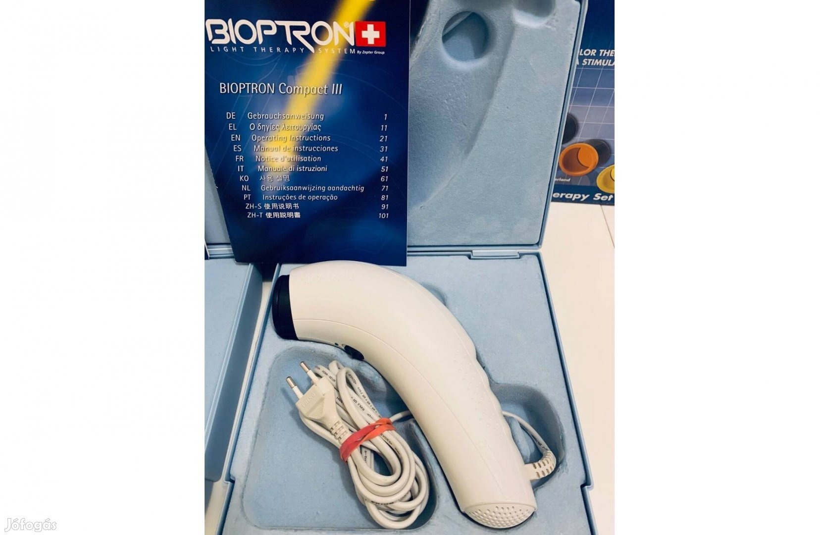 Zepter Bioptron Compact Lámpa Garancia 4 Év számlával