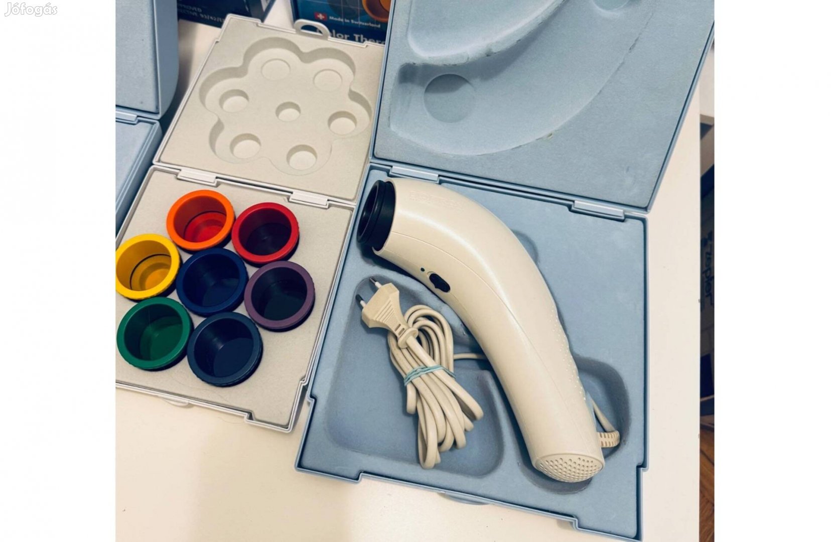 Zepter Bioptron Compact lámpa és 7 db színes lencse