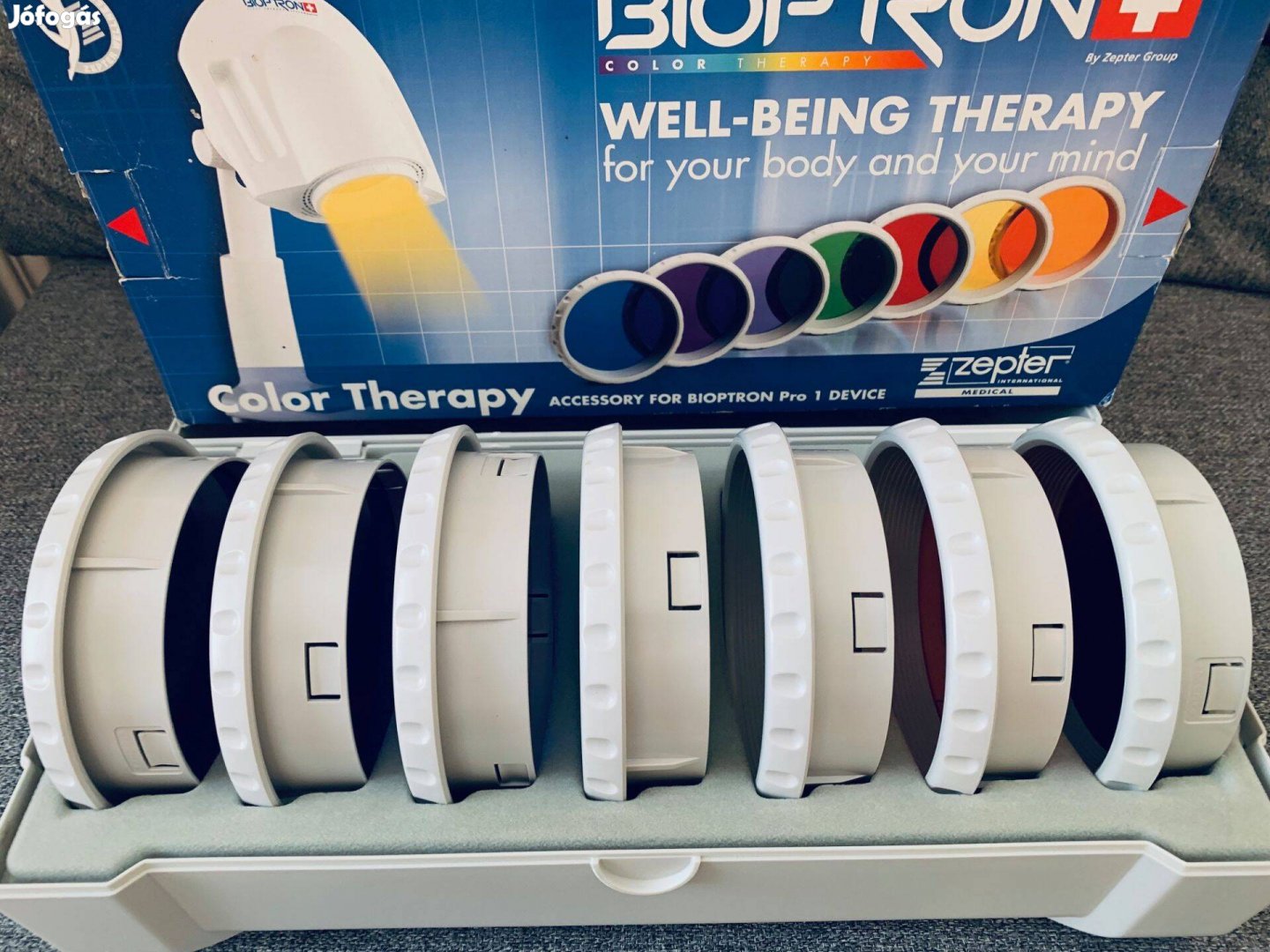 Zepter Bioptron Pro1 lámpához színterápiás készlet PAG-992