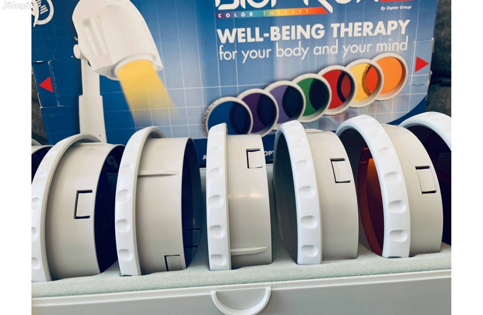 Zepter Bioptron Pro1 lámpához színterápiás készlet Számlával