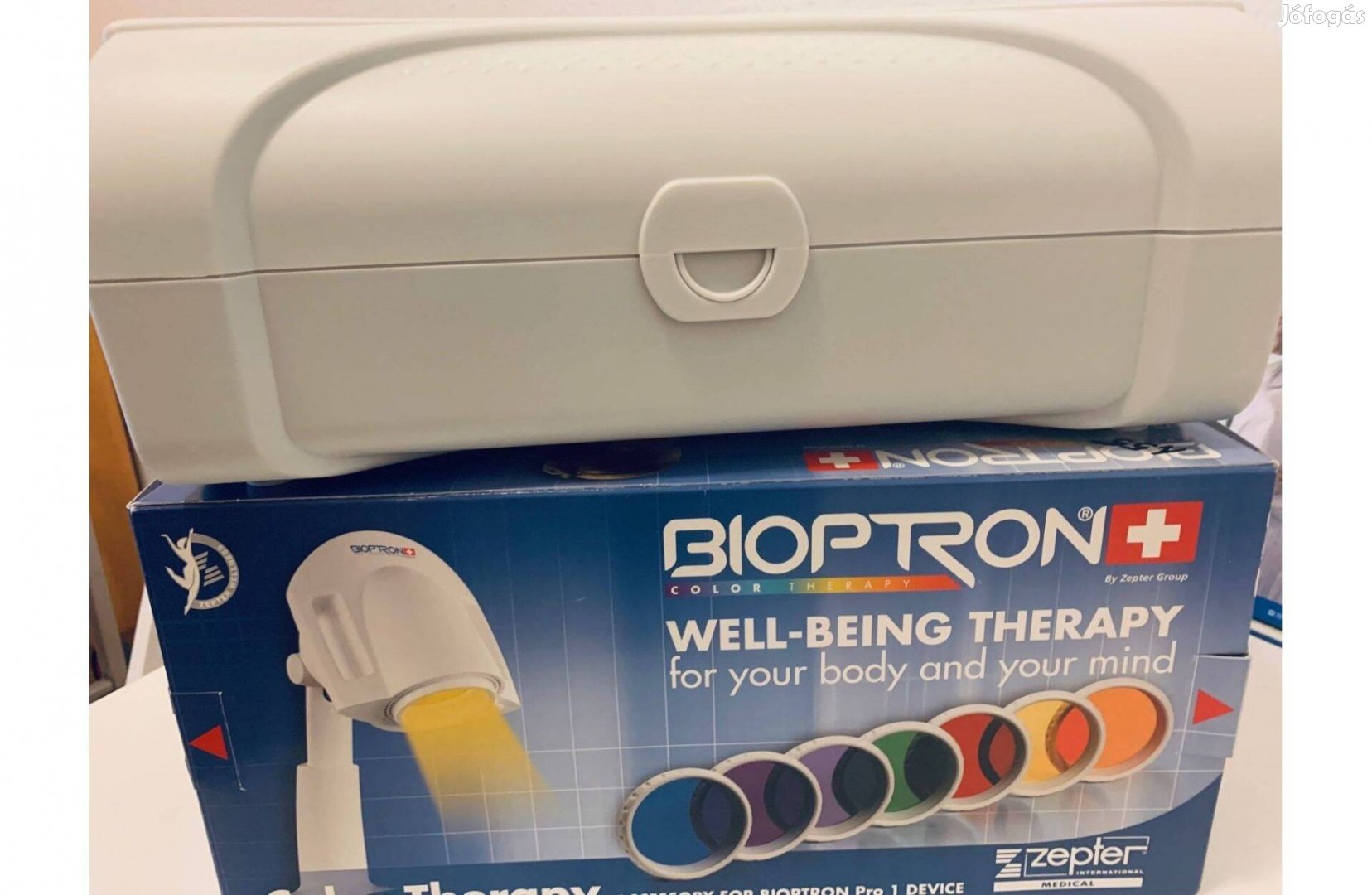 Zepter Bioptron Pro1 lámpához színterápiás készlet Számlával