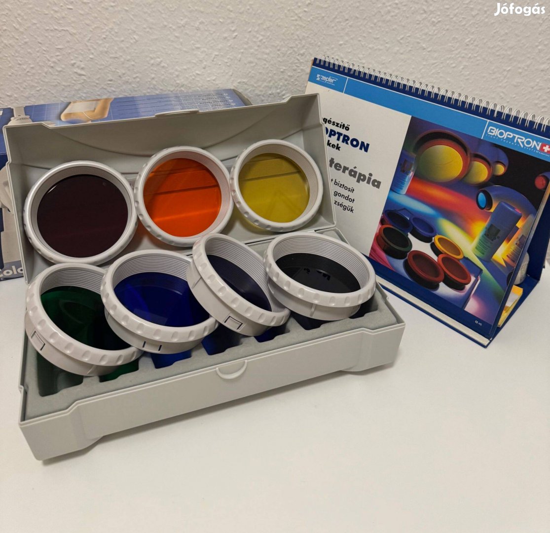Zepter Bioptron Pro1 lámpához színterápiás készlet számlával