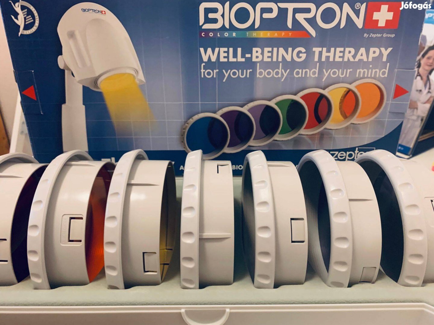 Zepter Bioptron Pro1 lámpához színterápiás készlet számlával