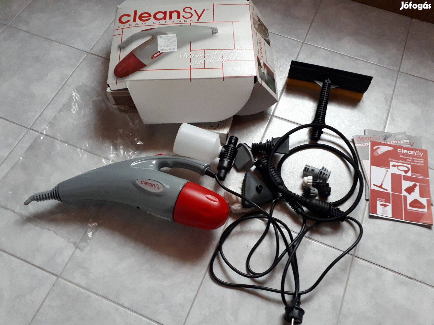 Zepter Cleansy Gőztisztító