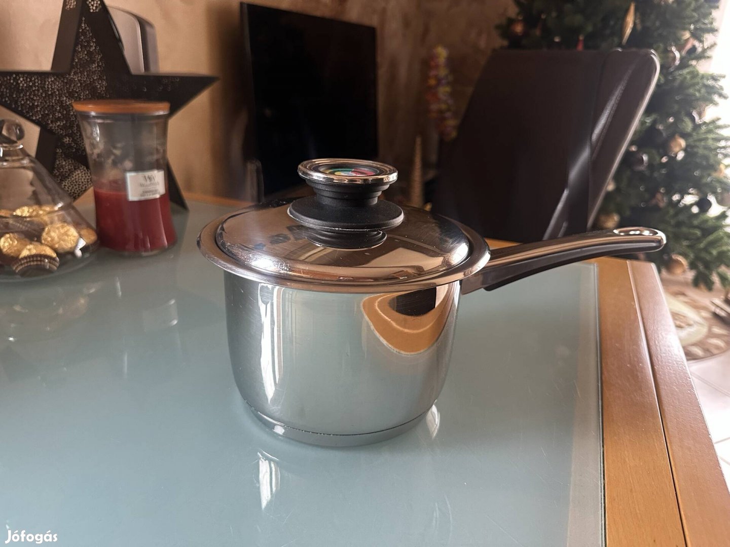 Zepter lábad nyeles tetővel 2l, újszerű