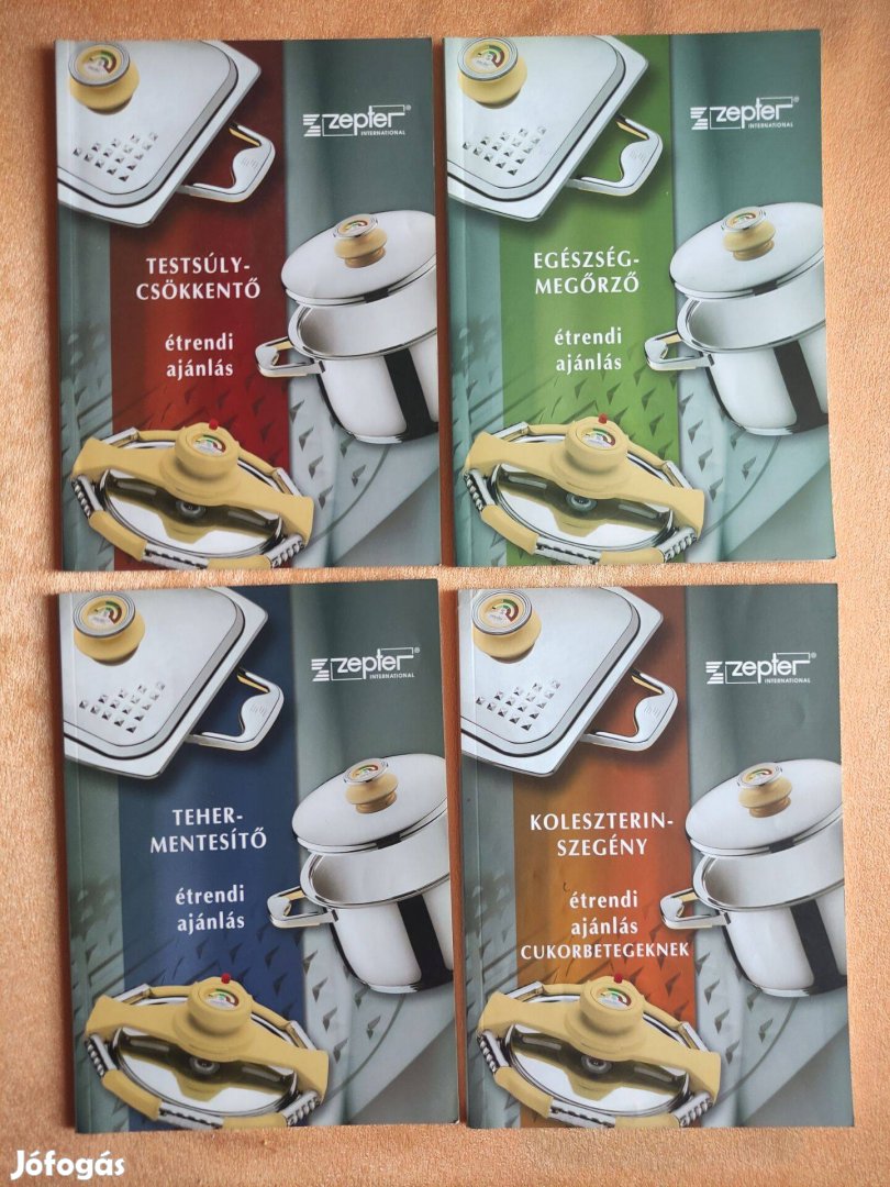 Zepter szakácskönyvek